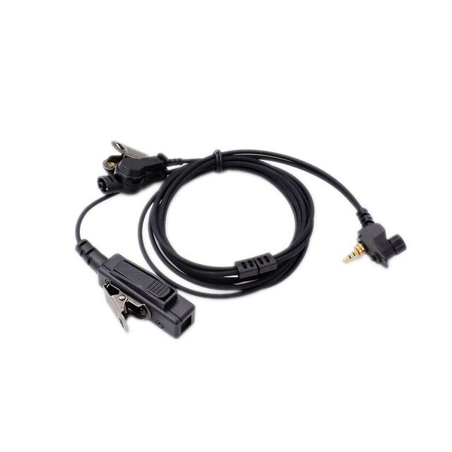 2.5mm Long Big PTT Air Tube Earpiece Walkie Talkie Headset for Motorola Radio MTH800 MTP850 MTH600 MTH850 MTS850