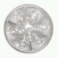 DOT Emark 4 Inch Round 10 leds piranha 12V 24V Stop Turn Singal Lights et feux arrière personnalisés pour camion, remorque et bus