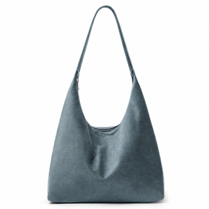 Fashion Ladies's Casual Tote <b>Bag</b> Suede Hobo Zipper Work Weekender Shoulder Handbag Women Purse Travel Lightweight Candy Pattern - Product Image 1