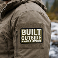 Parche Bordado Personalizado al por Mayor, Ecológico, Impermeable, Estilo Retro para Campamento, Insignia de Aventura en la Naturaleza, para Motivación