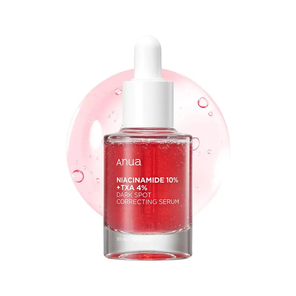 Anuaa Nicotinamide 10% + TXA 4% Correcteur de points noirs Essence Sérum de peau Hyperpigmentation Éclaircir le visage liquide coréen Femme