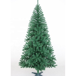 6 'Premium con bisagras de PVC PE Navidad Pino árbol de Metal sólido <span class=keywords><strong>las</strong></span> piernas más de 1000 consejos gordo árbol - Product Image 2