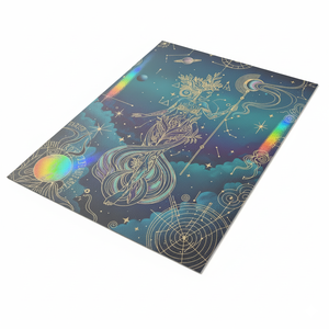 Impressions d'art numériques personnalisées de qualité supérieure, affiches A2 <span class=keywords><strong>A3</strong></span> A4, holographiques/avec feuille d'or, fanart, illustrations, décoration murale, affiches pour la maison - Product Image 2