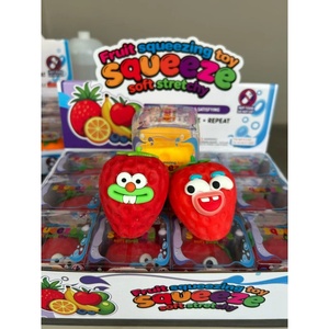 Stress-relief Fruit Building Blocks, Squishy Realistic Fruit, Crunchy Stress Toy, Small Gift for Boys and Girls - Product Image 2