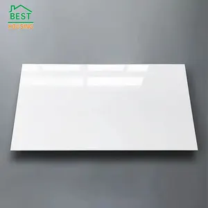 300x600 Super White Porcelain Tile Kitchen Wall Tiles Polished Surface Home Decorative Ceramic Tiles