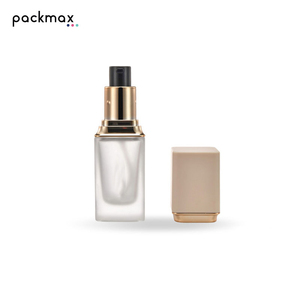 30ml square glass bottle — for lotion, serum, essential oil, cosmetics, and liquid <b>foundation</b>. New style - Product Image 2