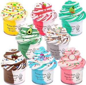 28-Pack Valentine's Galaxy Slime Party Favors, Bulk Fluffy Slime Balls Stretchy, Non-Sticky For Kids, Stress Relief Mini Toys For Girls And Boys - View #9