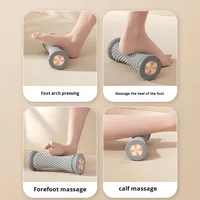 Rodillo de Espuma para Yoga, Rueda para Fascitis Plantar, Relajación Muscular de Piernas, Entrenador de Fitness, Rodillo de Masaje para Arco de la Pata
