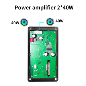 Cao-Điện 2*40W Xe Sạc <span class=keywords><strong>Board</strong></span> Khuếch Đại Cho <span class=keywords><strong>Bluetooth</strong></span> Mô-đun USB Bộ Giải Mã Ghi Âm Cuộc Gọi Thẻ MP3 Giải Mã Cho Flac WAV - Product Image 5