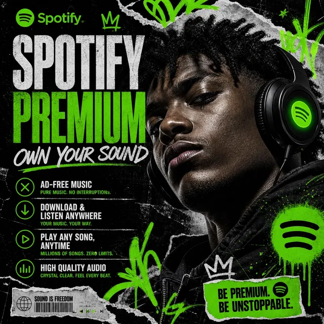 One-year 1 Seat Spotifyy Premium Music Account Quick Activation Invite You to Join the Premium Family Personal Subscription