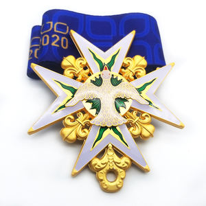 Meistverkaufte Souvenir-Medaille mit Weichem Emaille-Blau-Max UV-Druck Gießtechnik Maßgeschneidertes Patriotismus-Design - Product Image 2