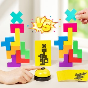 Blocs de construction de bataille en bois pour l'éducation précoce Jeu de construction pour enfants et jouet éducatif - Product Image 3
