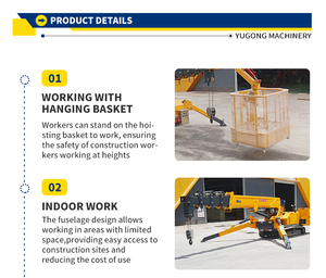 Grúa Araña de Construcción de Marca Privada para Montaje, Operación, Entrenamiento, Instalación y Elevación - Product Image 5