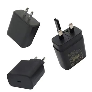 อะแดปเตอร์แปลงไฟแบบเร็วพิเศษ USB-C 25W 45W สำหรับ Samsung Galaxy S24 S23 S22 S21 รองรับปลั๊ก US EU UK ของแท้ - Product Image 1