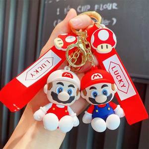 Porte-clés créatif en PVC 3D mignon, pendentif pour sac d'école, porte-clés de jeu, porte-clés - Product Image 3