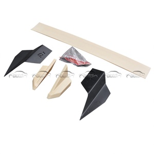 For Honda Civic Type R Si FK7 FK8 10TH Add M-Type Roof Spoiler Rear <b>Trunk</b> Wing Tail Lip 2016+ - Product Image 3