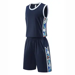 定制篮球服短袖升华篮球衫训练服批发运动服涤纶男女通用套装