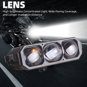 Projecteurs LED Sanvi S30 pour voiture et moto, étanches, avec grille de protection - Product Image 4