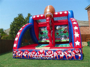 Jeu <span class=keywords><strong>de</strong></span> coups <span class=keywords><strong>de</strong></span> pied <span class=keywords><strong>de</strong></span> football gonflable durable personnalisé à <span class=keywords><strong>2</strong></span> cages but <span class=keywords><strong>de</strong></span> football gonflable pour la location <span class=keywords><strong>de</strong></span> fête - Product Image 3