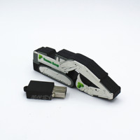 DZ-001Custom truk karet pvc berbentuk u disk dengan logo 8gb 16gb 32gb sekop bagus usb flash drive