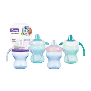 New Suction Feeding Bottles Cups For Babies Water Milk Bottle Baby Feeding Bottle  Infant Training With Handle Cups