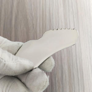 Hz เครื่องนวดกล้ามเนื้อที่ขูดปากสเตนเลสที่มีฟันเครื่องมือกายภาพบำบัดร่างกายโลหะ iastm - Product Image 3