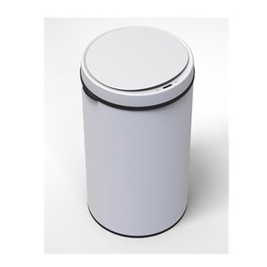 Bin Electric Electric Dustbin 50L/60L/70L/80L Stainless Steel Sensor Waste Bin Electric Automatic Open Smart Infrared Sensor Large Dustbin