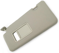 Pare-soleil de voiture en fibre de polyester avec boucle de levage pour Nissan Tiida 2005-2010/Renault Koleos LH+RH/Gris/Sans lumière OE96401-ED500