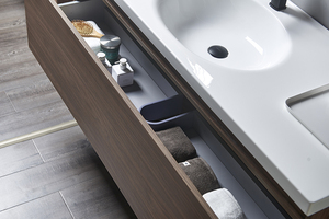 Mobile <span class=keywords><strong>Bagno</strong></span> FABIAO, Nuovo Design Personalizzato, Mobile Lavabo per <span class=keywords><strong>Bagno</strong></span>, Mobile <span class=keywords><strong>Salvaspazio</strong></span> con Specchio LED - Product Image 4