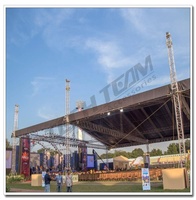 Estructura de Truss de Aluminio para Escenario, Estructura de Truss de Espiga F34 F44, Estructura de Truss Ligera para Eventos y Actuaciones