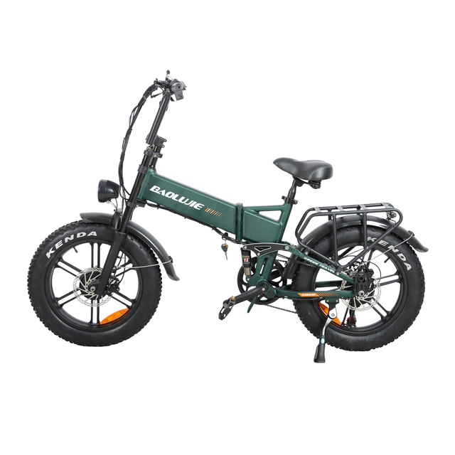 Wholesale Custom Adult Off-Road Upgraded Version 7 Speed Aluminum Alloy Folding Electric Fat Tire Bike Long Endurance