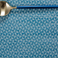 Napperon carré en vinyle tissé chauffant, personnalisé pour cuisine et restaurant, en PVC, pour table à manger – Meilleur prix de gros