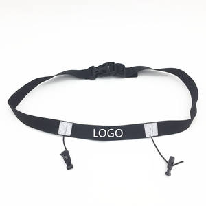 Cinto de Corrida Refletivo Personalizado de Fábrica para Triatlos e Maratonas com Porta Gel Energético e Suporte para Número de Peito - Product Image 3