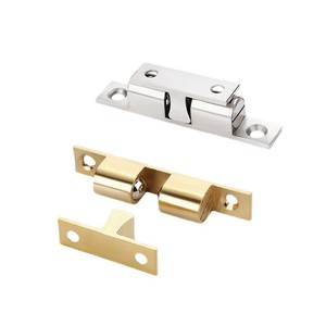 Copper Door Catch With Ball <b>Spring</b> <b>Clip</b> Minimalist Design Durable For Cabinet Wardrobe Doors - Product Image 2