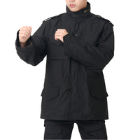 Vente chaude Hiver Adulte Imperméable Coupe-Vent Épais Parka Manteau avec Fermeture À Glissière pour Hommes Voyage En Plein Air