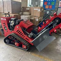 Cadena de zanjadora de bajo MOQ para tractor, zanjadora de cadena para tierra dura, cadena de zanjadora en venta para zanjado de huertos
