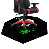 Tapis de jeu en caoutchouc non tissé résistant à l'usure avec impression de logo personnalisée Tigerwings, tapis de chaise de jeu