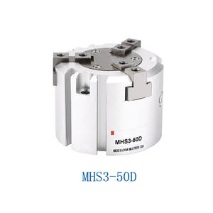 Pinza Neumática de Tres Mordazas MHS4 con Solenoide, Nueva Condición, Accesorio Neumático y Filtro - Product Image 4