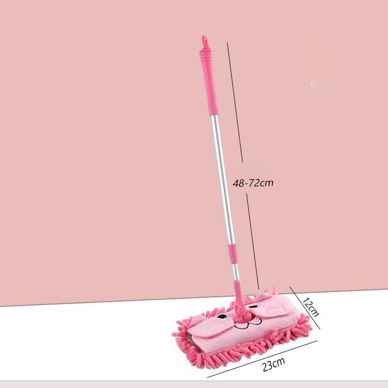 Pink mop