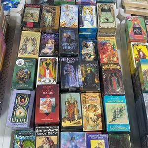 Cartas <span class=keywords><strong>de</strong></span> Tarot <span class=keywords><strong>de</strong></span> Adivinación, Baraja <span class=keywords><strong>de</strong></span> Afirmaciones Positivas Ecológica, Cartas <span class=keywords><strong>de</strong></span> Tarot <span class=keywords><strong>de</strong></span> Papel con Guía para Regalo - Product Image 1