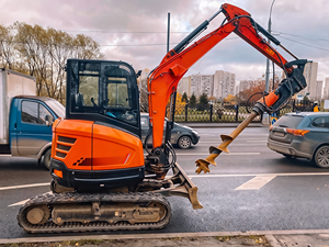 Tarière hydraulique We-Attach <span class=keywords><strong>WD15</strong></span> montée sur excavatrice pour le forage de pieux de fondation, pour excavatrices de 6 à 10 tonnes - Product Image 4