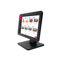 TouchDisplays 15,6 "Supermercado Pantalla dual Táctil Pantalla dual Pos Caja registradora