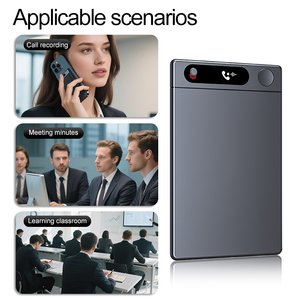 Grabadora de Voz con IA con Estuche, Control por Aplicación, Transcripción y Resumen por IA, Compatible con 112 Idiomas, Grabadora de Audio de 64 GB - Product Image 5