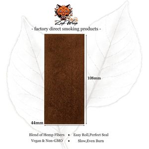 Zapwrap Wraps en chanvre naturel 108 mm, 3 wraps par paquet, saveurs améliorées, accessoires pour cigares - Product Image 4