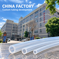 Tuyaux en silicone transparents de diamètres variés, tubes flexibles creux pour connexions d'équipements, fourniture OEM, usines Chine Malaisie