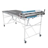 Venta al por mayor MINOVA mesa plegable uso combinado con máquina de pasta de papel pintado