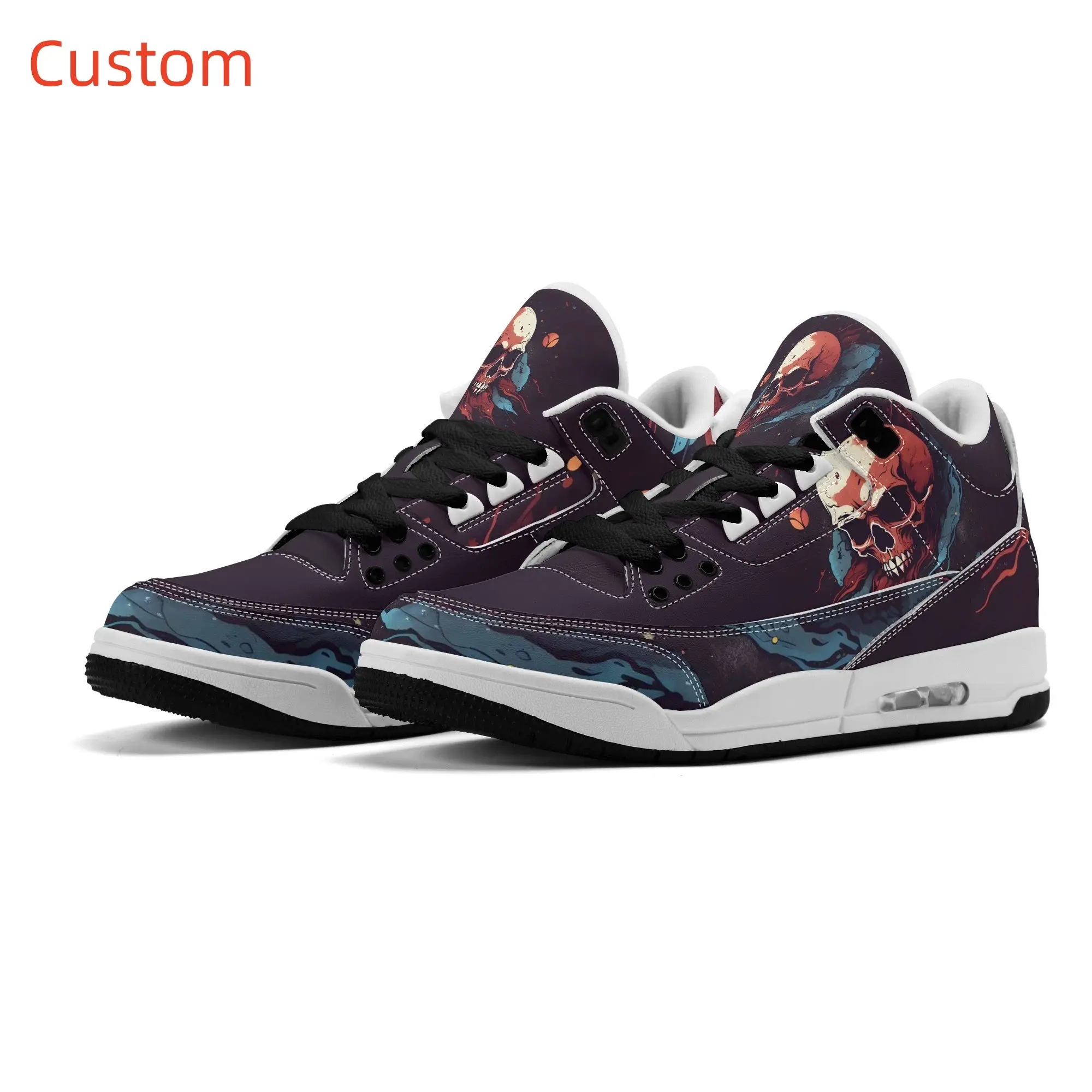 2024 New custom Yours design Any anime sport shoes pattern cartoon Unisex high quality shoes