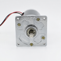 Moteur à engrenages CC à balais 24V à couple élevé, 60mm, avec option de frein et option d'encodeur pour pompe péristaltique