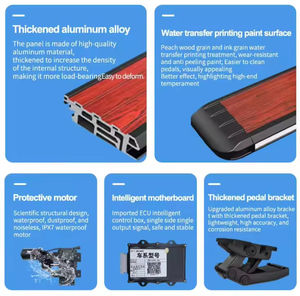 Estribos Laterales Eléctricos de Aleación de Aluminio de Fábrica BeHi para <span class=keywords><strong>Ford</strong></span> <span class=keywords><strong>Bronco</strong></span> de <span class=keywords><strong>Cuatro</strong></span> <span class=keywords><strong>Puertas</strong></span> 22-25, Estribo Eléctrico OEM/ODM - Product Image 3