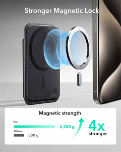 Portefeuille <span class=keywords><strong>Mag</strong></span>-<span class=keywords><strong>Safe</strong></span> anti-perte avec localisateur GPS intelligent pour <span class=keywords><strong>Apple</strong></span> Find My - Product Image 3
